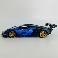 Mô Hình xe lambogini xanh đua tỉ lệ 1:24 Hợp kim có thể mở cửa - bánh sau chạy cót - Dài 22cm - cao 5.5cm - nặng 800gram - Figure Oto - FULL BOX : box màu - SKU : oto403 - n3-k6-t3-s4