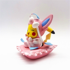 Mô Hình Pokemon pikachu cosplay bản cao cấp - Cao : 14cm - Nặng : 400gram - Figure pokemon - No Box n4-k1-bl2