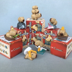 Mô Hình bộ 7 capi bara - Cao 5.5 - 7.5cm - nặng 300gram - Figure capi bara - bọc túi OPP - Hộp Màu - Hm19 N3-K48-T2-S1