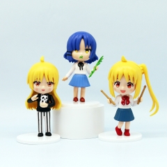Mô Hình BOCCHI THE ROCK bộ 6 nhân vật - Cao 10-11cm - Nặng 350gram - Figure anime BOCCHI THE ROCK - No Box - Bọc Túi opp