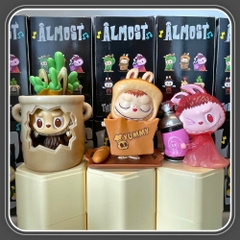 bộ 6 labubu Almost Hidden siêu dễ thương , blind box - Cao 8-9cm - Nặng 480gram - Bọc Túi - Hộp Màu - K32-T2-S4