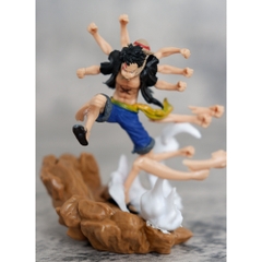 Mô Hình OnePiece bộ 3 luffy gear 4 trạng thái chiến đấu - cao 21cm - nặng 800gram - Figure One Piece - Hộp Màu -  N1-K44-T5-S2