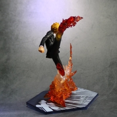 ( Hàng Đẹp ) Mô hình Sanji đế có chữ Cao 16cm - Bộ Fzero - One Piece - box màu - E - 14