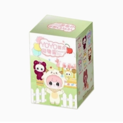 Hãng baby three - YOYO sở Thú blind box set 6 ngẫu nhiên - cao ~ 13cm - Nặng 500gram - Túi Mù - Hộp Màu