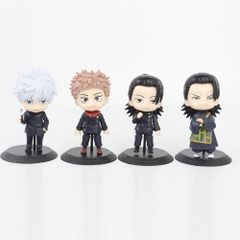 Hàng Cao Cấp - Mô Hình Jujutsu Kaisen bộ 12 chú thuật hồi chiến - Cao 9-11cm - nặng 800gram - No Box : bọc túi OPP - Figure anime Jujutsu Kaisen - N3-K44-T2-S3