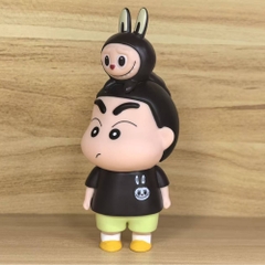 Mô Hình Shin bút chì labubu - Cao 13cm - nặng 300gram - Figure Cậu Bé Bút Chì - No Box - K21-T3-S8