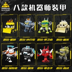 Đồ Chơi Lắp Ghép Combo 8 Hộp AutoBot Xe - Hộp Dài : 12cm - Ngang : 9cm - Nặng : 300gram - Full Box - SKU : LG-01 K58-T4-S9