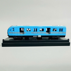 Mô Hình tàu hoả xanh 1:64 Hợp kim - Dài 12.5cm - Cao 5cm - Rộng : 4.5cm - nặng : 300gram - Hộp Nhựa Trong SKU : oto464c - ( VAT :  003-06-20 )