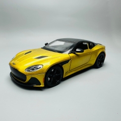 Mô Hình Xe aston martin vàng 1:22 Hợp kim có thể mở cửa - bánh sau chạy cót - Có tiếng - đèn pha sáng - Dài 20cm - rộng 9cm - cao 6cm - nặng ~ 1000gram - FULL BOX : box màu SKU : oto142