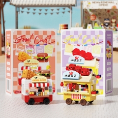 ( Giá 1 con - Bộ 6 con - Đặt Số Lượng 6 ) Bộ Lắp Ghép Xe Đẩy Bán Hàng. SKU: LG-S38 (VAT 001-11-11)- K128-T3-S5