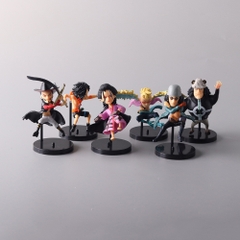 Mô hình OnePiece Bộ 6 kuzan marco kuma ace Izo mihack - Cao 8-9cm - nặng 300gram- Figure OnePiece - No Box N3-K59-T3-S1