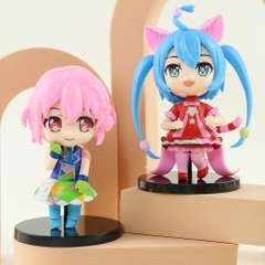 Mô Hình Hatsune Miku bộ 6 mô hình miku Bản B - Cao 9cm - nặng 300gram - Figure Miku - Bọc Túi - No Box - K24-T2-S9