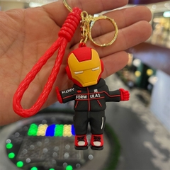 móc khóa người sắt Ironman mặc áo  - dây dài 9.5cm mô hình cao 8.5cm - nặng : 50gram - no box N3-k16-T2-S1