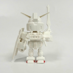 Mô Hình Robot dáng đứng màu trắng . Cao 8.5cm , nặng 100gram - SKU : mm11b - ( Vat : G873-79 ) - K107-T2-S10