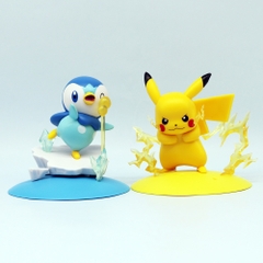 Mô Hình POKEMON Bộ 4 Pokemon có đế - Cao 8-10.5cm - Nặng 350gram - Pokemon - No Box - Bọc Túi OPP - N3-K35-T2-S1