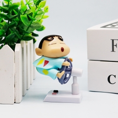 Mô Hình bộ 6 Shin bút chì cosplay - Cao 5.6-8cm - nặng 300gram - Figure Cậu Bé Bút Chì - bọc túi OPP - hộp màu - K24-T1-S6