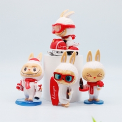 Hàng Cao Cấp - Mô hình labubu bộ 4 labubu blind box - cao 9cm - Nặng 300gram - Bọc Túi - Hộp Màu - HM112 n3-k31-t3-s2