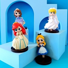 Mô Hình búp bê bộ 8 công chúa - Cao 8.5cm - nặng 300gram - Figure Búp Bê Công Chúa - No box -  N3-K34-T3-S2