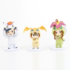 Mô Hình Digimon Adventure bộ 8 nhân vật Bản B Cao : 8-10cm - Nặng : 400gram - Figure Digimon Adventure - No Box - Bọc Túi Opp n3-k40-t2-s1