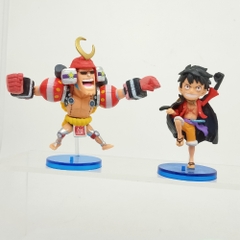 Mô hình OnePiece Bộ 6 nhân vật Luffy Ussop Franky Kid Boa Law - Cao 7cm - nặng 500gram - Figure OnePiece - No Box - N3-K42-T2-S3