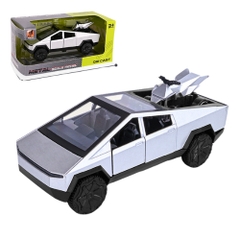 Mô Hình xe bán tải tesla hợp kim , tỉ lệ 1:36 - Dài 12cm - rộng 4.4cm - cao 5cm - SKU : oto-3617A - ( Vat : 003-01-35 )