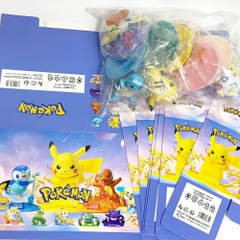 Mô Hình POKEMON Bộ 6 Pokemon có đế bản A - Cao 7-10cm - Nặng 700gram - Pokemon - Hộp Màu - K28-T1-S4