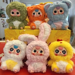 Hàng xưởng sản xuất - Baby Three 12 Con Giáp Baby Three Zodiac blind box ngẫu nhiên - cao ~ 16cm - Nặng 500gram - Túi Mù - Hộp Màu