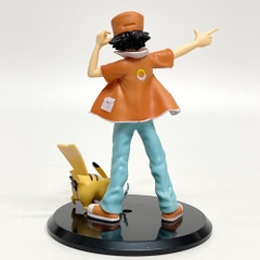 Mô Hình Pokemon Satoshi pikachu  - Cao 15cm - nặng 100gram - Figure pokemon - no box - K9-T2-S6
