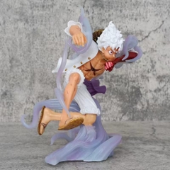 Mô Hình OnePiece luffy gear 5 trạng thái chiến đấu - cao 20cm - nặng 470gram - Figure One Piece - Hộp Màu N4-K15
