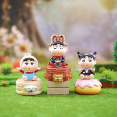 Combo 6 - Mô hình Bộ 6 các nhân vật Shin Bút Chì - Cao 6-8cm - nặng 300gram - Figure Shin - Box Màu - SKU : hm201 ( Vat : 002-b05-110 ) K22-T3-S1