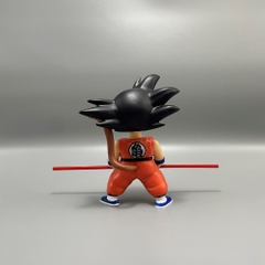 Mô hinh Goku kid cầm gậy . Cao 21cm , nặng 265g - No box - K5-T3-S7