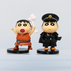 Mô Hình bộ 6 Shin bút chì cosplay - Cao 7-10cm - nặng 300gram - Figure Cậu Bé Bút Chì - bọc túi OPP - Hộp Màu - HM126 N3-K34-T2-S1