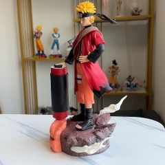 Mô Hình Naruto dáng đứng siêu ngầu có base bản nhỏ cao - 26cm - Nặng - 400gram - Figure Naruto - No Box - N1-ST12