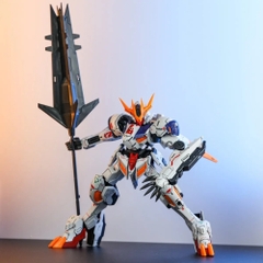 Hàng Cao Cấp - Mô hình Gundam HG 1/100 Max babatos trắng cam - Cao 17cm - nặng 150gram - Figure Gundam - Hộp Đen Sói - SKU : 5056827 K28-T4-S9