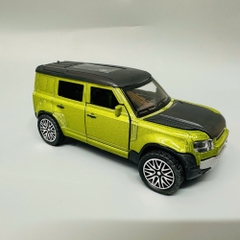 Mô Hình Ran Rover Defender  Xanh Rêu- tỉ lệ 1:36 Hợp kim có thể mở cửa - bánh sau chạy cót - Dài 12cm - rộng 5cm - cao 4cm - nặng : 100gram - FULL BOX : box màu SKU : oto109 - N3-K11-T4-S4