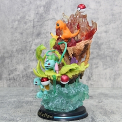 Hàng Cao Cấp -  Mô Hình Pokemon Pikachu , charmander , bulbasaur . squirtle bản cao cấp - Có led Đế - Cao : 26cm - Ngang : 16cm - Nặng : 1.3 kg - Figure pokemon - Full Box N3-T5