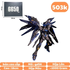 Mô hình Gundam MG 1/100 FREEDOM 6650 GUNDAM màu Đen , hàng Cao cấp - Cao 18cm - nặng 1kg - Figure Gundam - Có hộp màu N1-K12-T3-S2