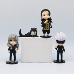 Mô Hình đồ chơi - JUJUTSU KAISEN bộ 6 nhân vật chú thuật hồi chiến Cao 3 - 9cm Nặng 250gram - No Box - Bọc túi OPP - N3-K43-T2-S2