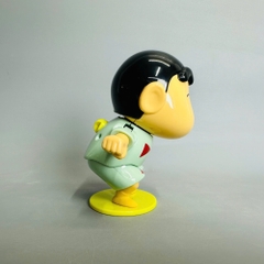 mô hình shin bút chì áo xanh nhạt lắc mông - cao : 10cm - figure shin - hộp màu -K75-T4-S10