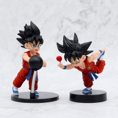 Mô Hình DragonBall bộ 5 goku tập thể dục siêu dễ thương cao 12cm - Figure DragonBall - No Box -  N1-K42-T2-S2