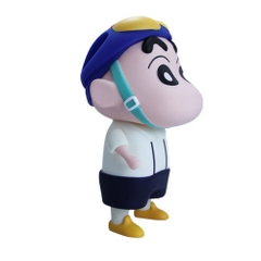 Mô Hình Shin bút chì đội mũ siêu nhân bản to - Phụ Kiện : Đế - Cao 30cm - nặng 1000gram - Figure Cậu Bé Bút Chì - bọc túi OPP - Hộp Carton - K11-T4-S3