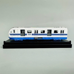 Mô Hình tàu hoả Trắng 1:64 Hợp kim - Dài 12.5cm - Cao 5cm - Rộng : 4.5cm - nặng : 300gram - Hộp Nhựa Trong SKU : oto464b - ( VAT :  003-06-20 )