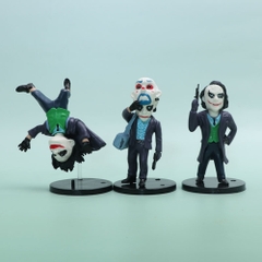 Mô Hình bộ bộ 6 joker - Cao 9cm - nặng 200gram - Figure Joker - No Box - K60-T3-S9