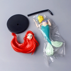 Mô Hình Nàng Tiên Cá Ôm Cá - Cao : 22cm Nặng 175gr - Hộp Màu - K19-T1-S1