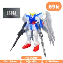 Mô hình XG Gundam Thiên thần sức mạnh ( nhựa trong ) - Cao 18cm - nặng 150gram + Có Box - SKU : 6601A - Figure Gundam - Có hộp màu - N1-K12-T5-S3