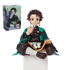 Mô Hình Kimetsu No Yaiba Tanjirou dáng ngồi cao 9cm - Figure Thanh gươm diệt quỷ - Có Vỏ Hộp màu