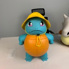 Hàng Loại 1 - Mô Hình đồ chơi -  Rùa nước Squirtle siêu to khổng lồ - cao 43cm rộng 16cm nặng 1.8kg - Pokemon - Bộ Pokemon - Có Vỏ Hộp màu N1-K37-T4-S4