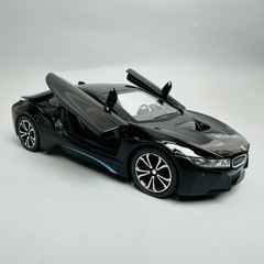 Mô Hình xe bmw i8 màu đen tỉ lệ 1:22 Hợp kim có thể mở cửa - bánh sau chạy cót - Dài 21cm - rộng 9cm - cao 5cm - nặng : 800gram - FULL BOX : box màu SKU : oto293 - N3-K8-T3-S4