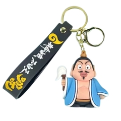 móc khóa thái ất chân nhân - dây dài 11cm mô hình cao 6cm - nặng : 50gram - no box