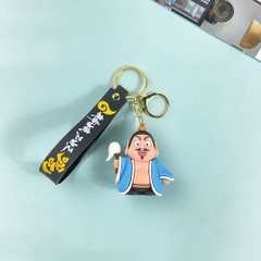 móc khóa thái ất chân nhân - dây dài 11cm mô hình cao 6cm - nặng : 50gram - no box